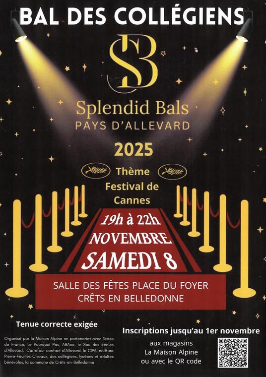 Splendid Bals - Bal des Collégiens_Crêts en Belledonne