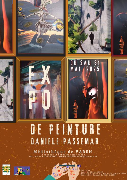 Exposition de collages