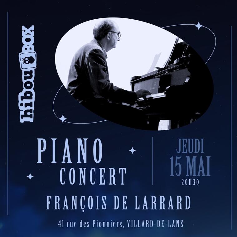Concert François de Larrard / Piano Solo_Villard-de-Lans