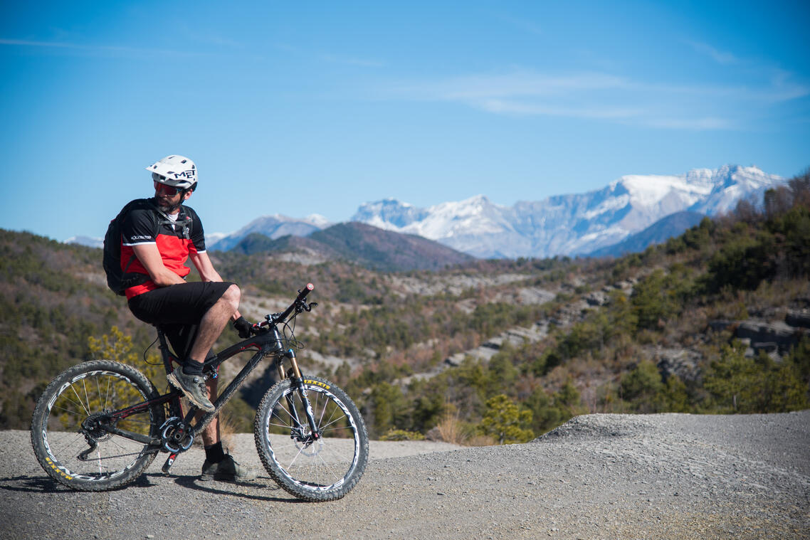 VTT Les Chemins du Soleil - Étape Draix-Tartonne