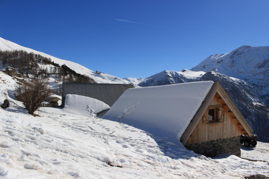 Chalets d'Alpage en hiver !_Orcières