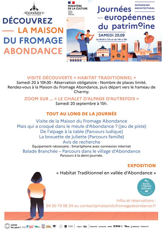 Programme JEP Maison du Fromage Abondance