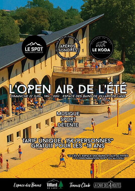 Apéros sonores : L'Open air de l'été_Villard-de-Lans