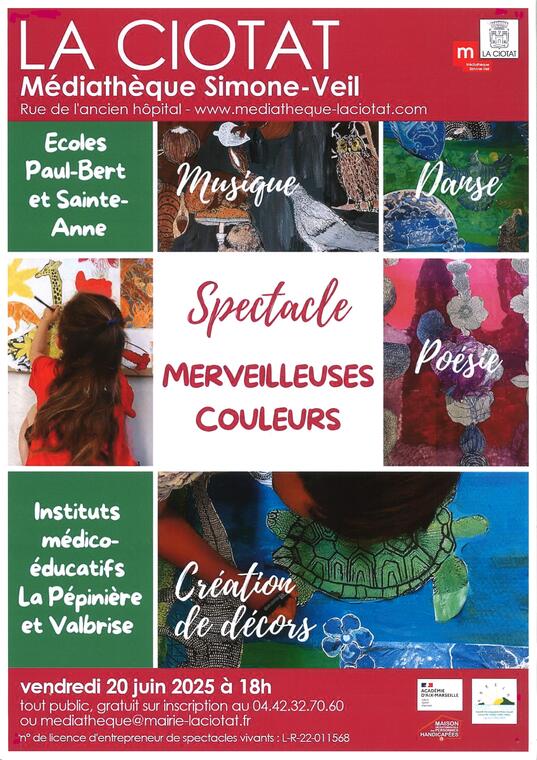 Spectacle Merveilleuses Couleurs_La Ciotat