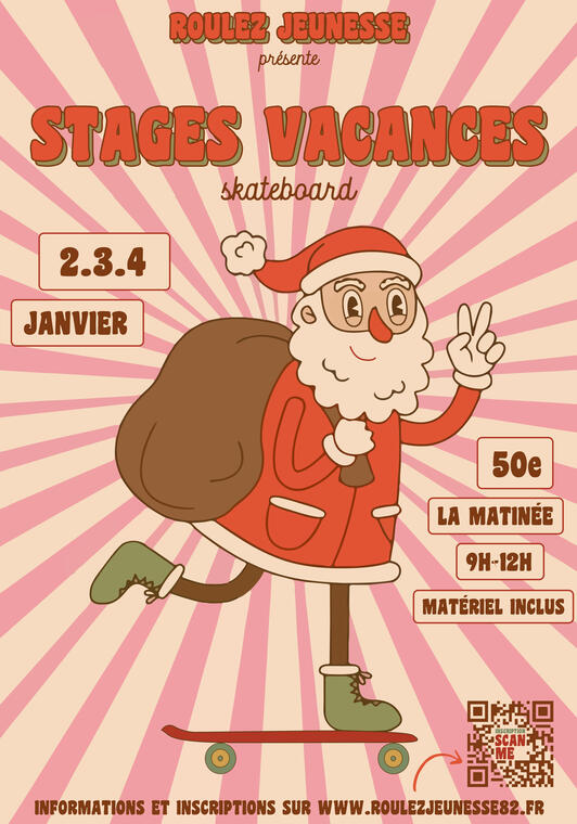 Stages vacances Skateboard_Montauban