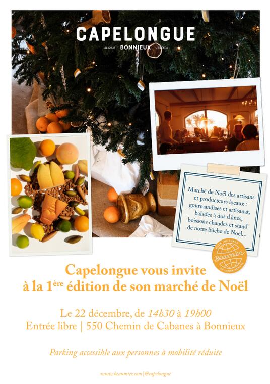 Marché de Noel Capelongue 2024