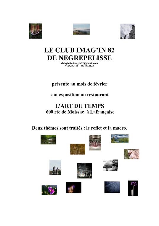 Exposition du photo-club IMAG'IN 82