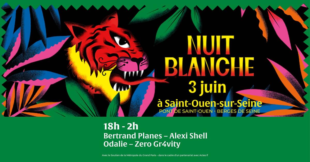 Nuit Blanche 2023 à Saint-Ouen
