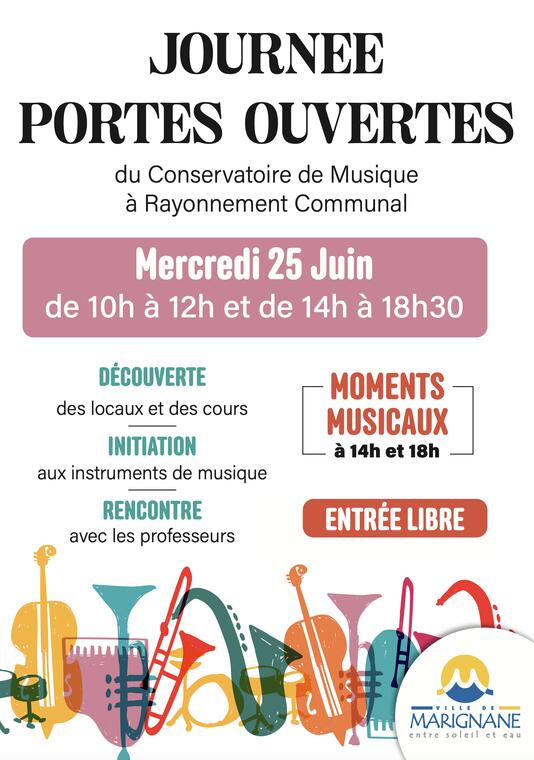Portes ouvertes du conservatoire de musique à rayonnement communal