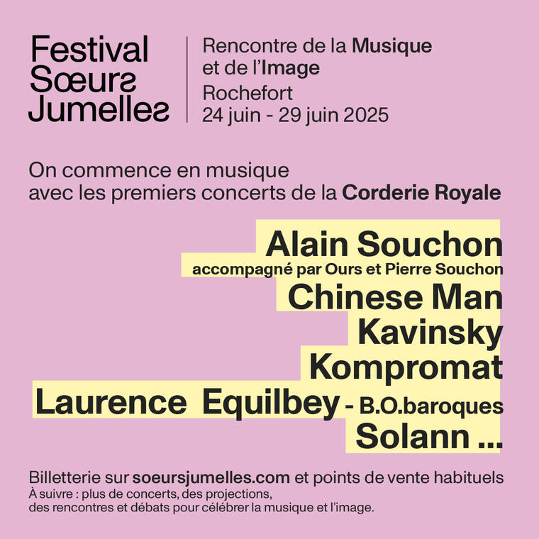 Festival Soeurs jumelles_Rochefort