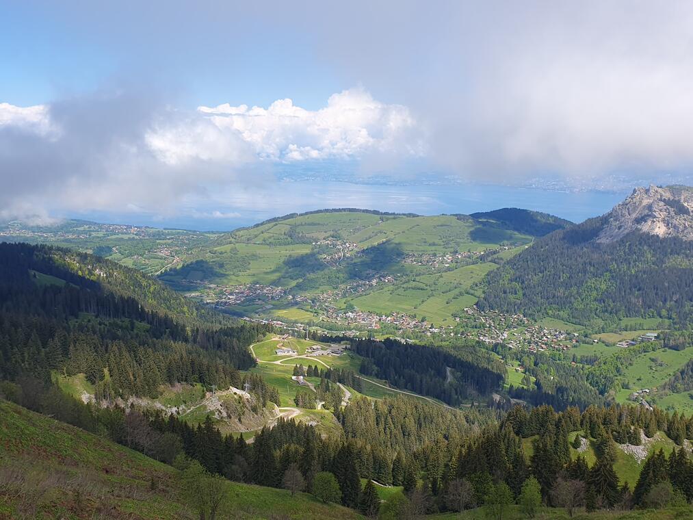 Bernex crête tête des fieux