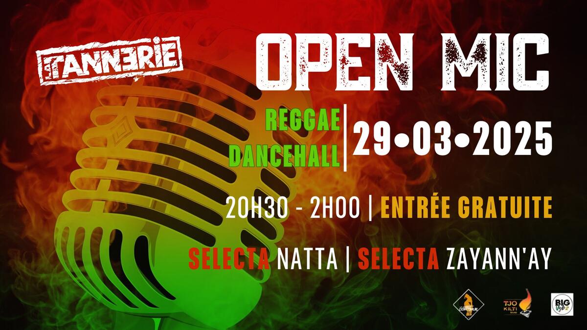 Open mic reggae dancehall - Avec Selecta Natta + Selecta Zayann'ay_Bourg-en-Bresse