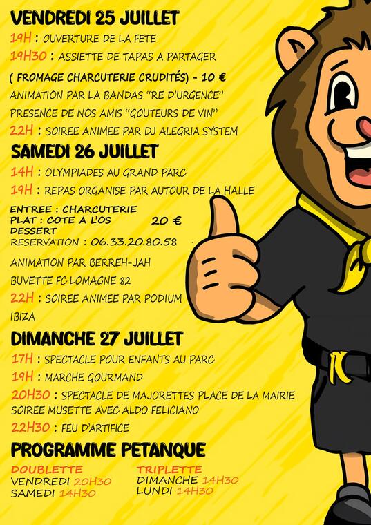 Fête locale de Lavit_Lavit
