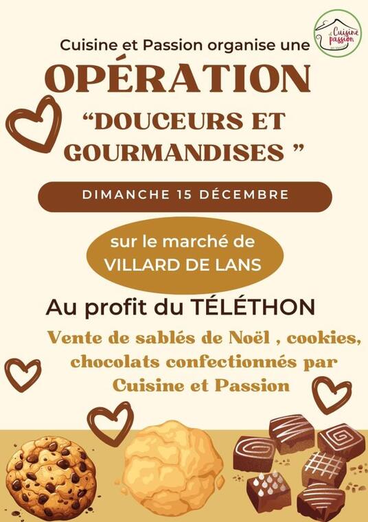 Opération "Douceurs et Gourmandises"_Villard-de-Lans