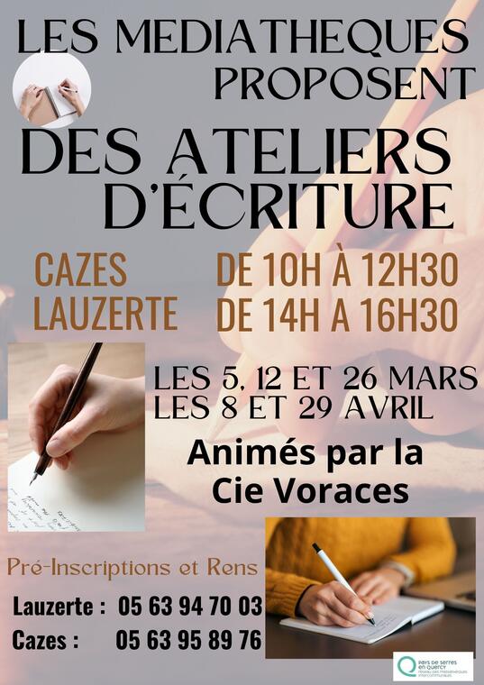Atelier d'écriture à Lauzerte_Lauzerte