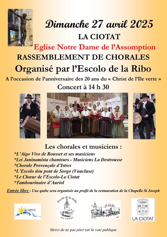 Rassemblement de chorales_La Ciotat