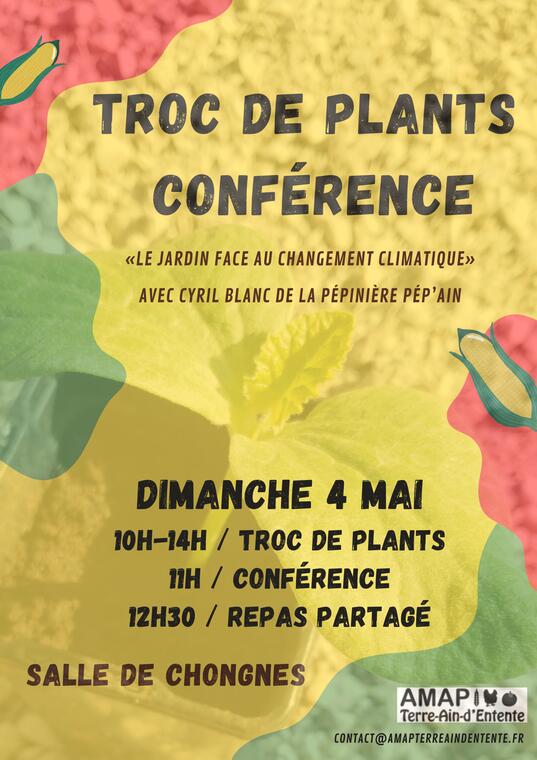 Troc de plants et conférence