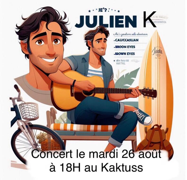 Concert live Chant et Guitare avec Julien_Les Sept Laux Prapoutel