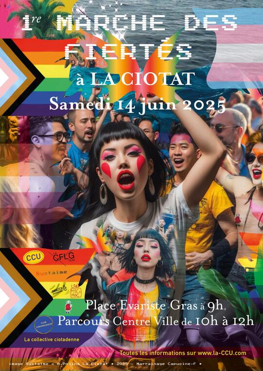 1ère Marche des Fiertés de La Ciotat_La Ciotat