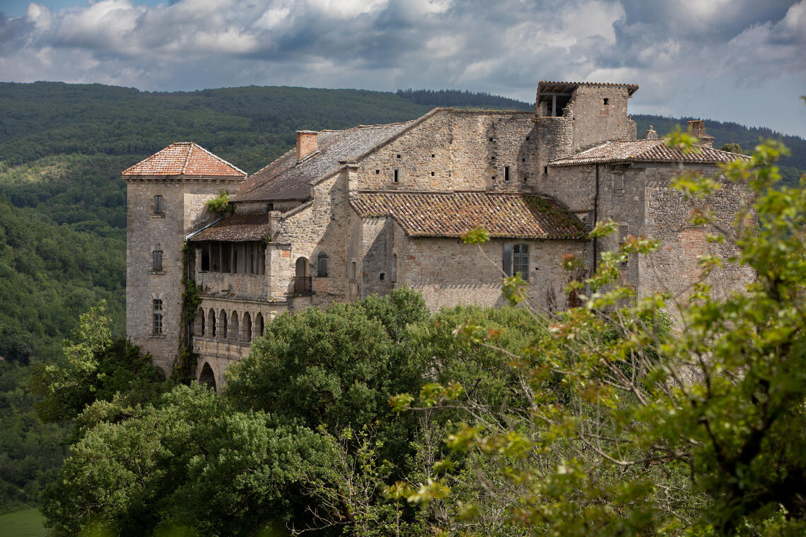 Journées Européennes du Patrimoine / Visite des Châteaux de Bruniquel,_Bruniquel