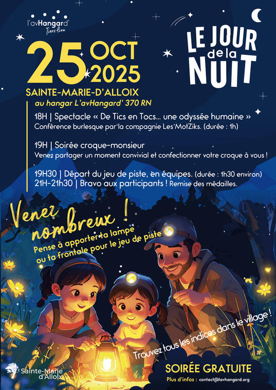 Affiche Jour la nuit Sainte-Marie-d'Alloix