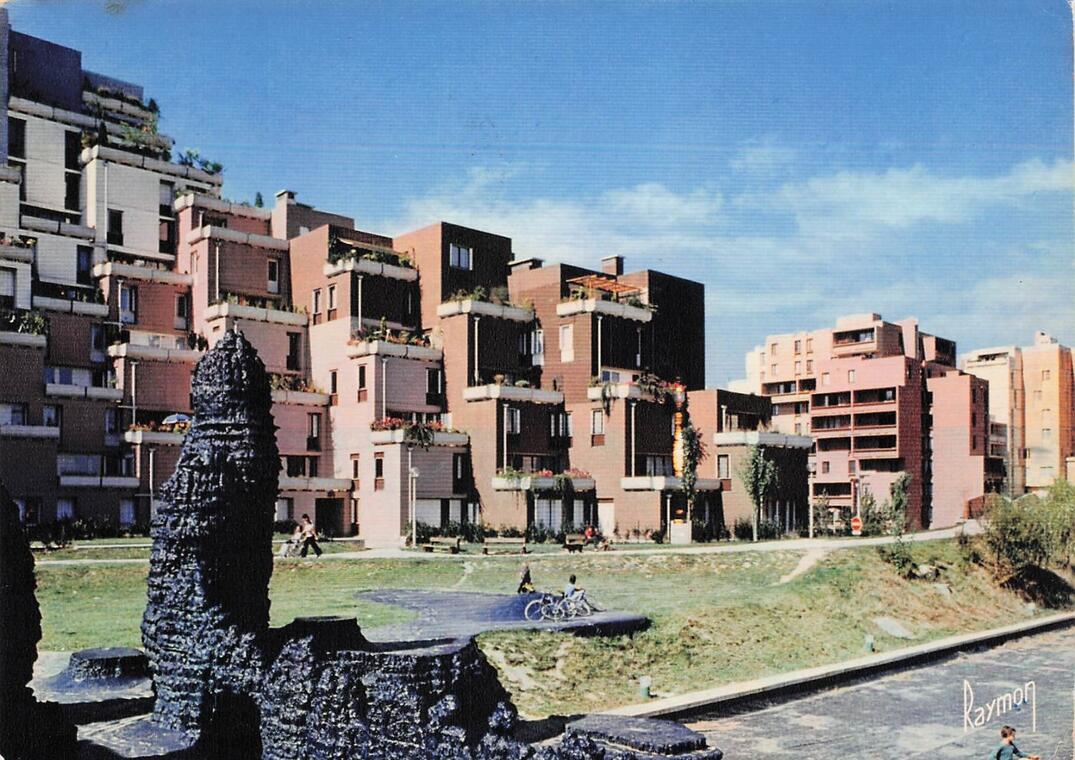 Evry (Essonne) – Ville Nouvelle, carte postale, envoyée le 14 décembre 1988 à 17h30, Raymon éditeur, Paris