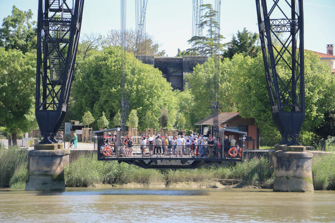 Journées européennes du patrimoine sur le site du pont Transbordeur_Rochefort