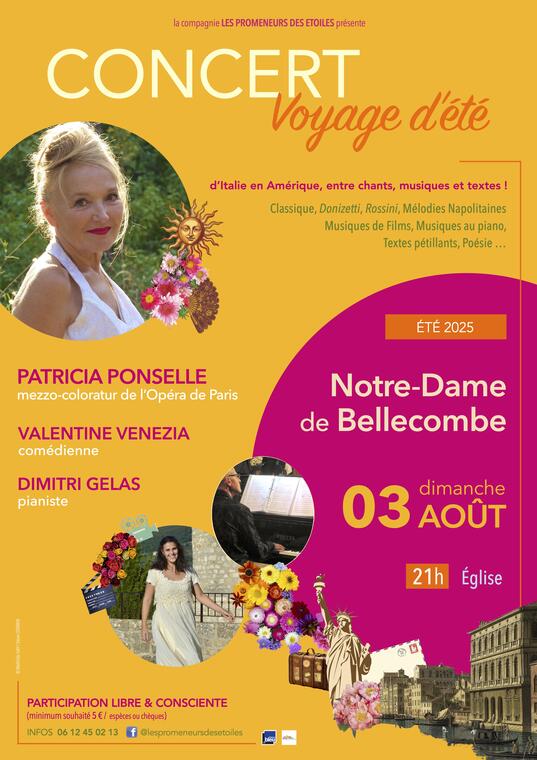 Concert "Voyage d'été"_Notre-Dame-de-Bellecombe
