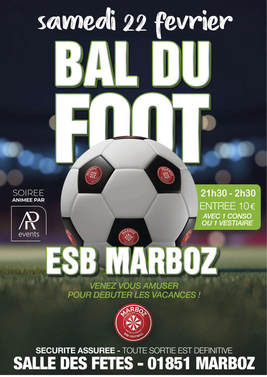 Affiche Bal 2025