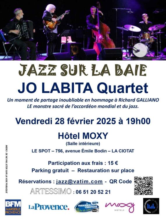 7ème Jazz sur la Baie - Concert Jo Labita Quartet_La Ciotat