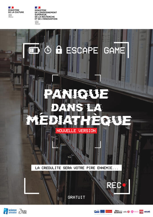 Escape game : panique à la médiathèque_Échillais