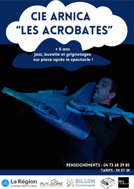 Théâtre de marionnettes  - Les acrobates_Billom