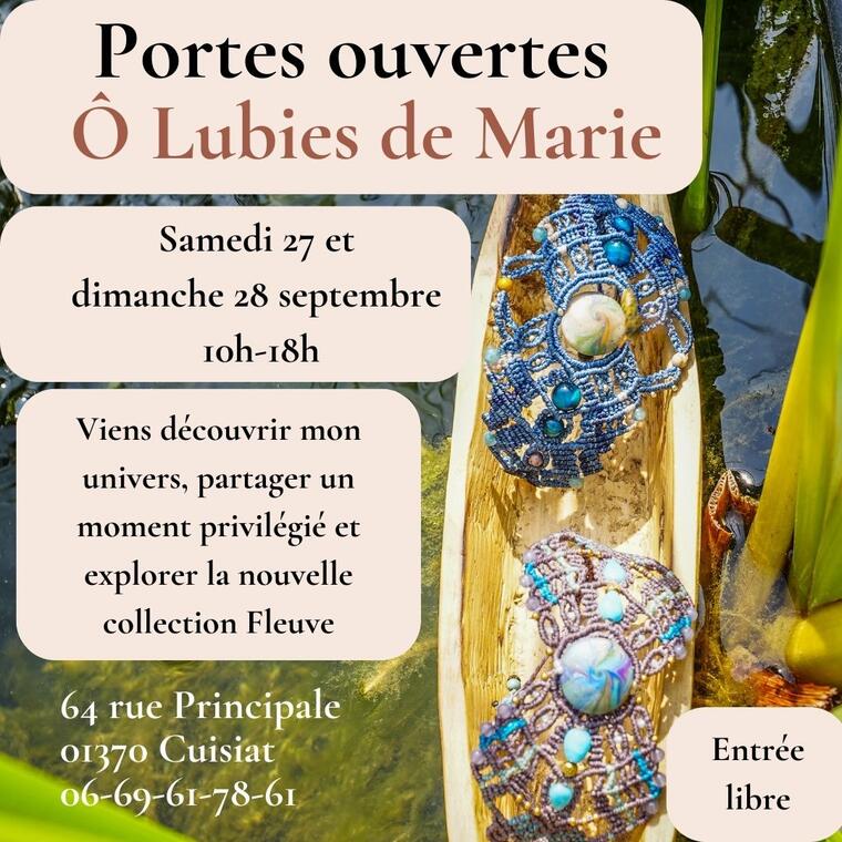 Affiche_Portes Ouvertes Ô Lubies de Marie_Val-Revermont