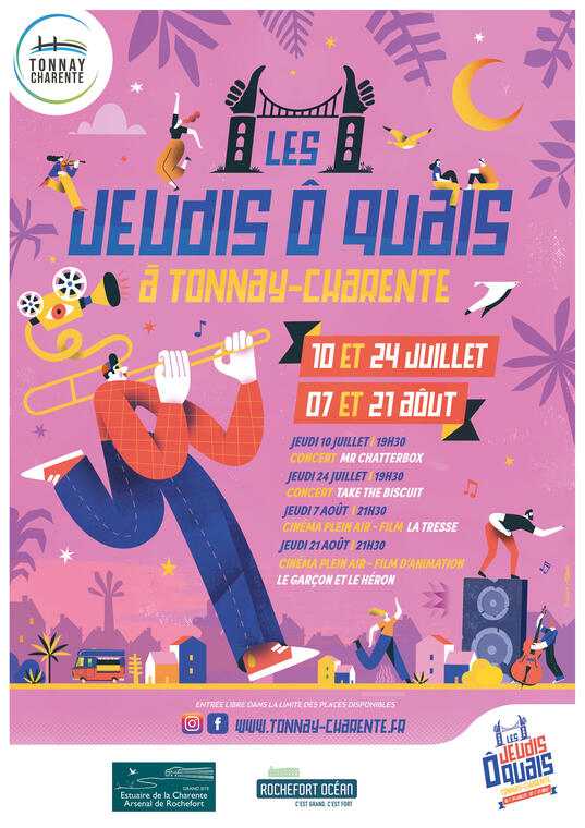 Les Jeudis Ô Quais_Tonnay-Charente