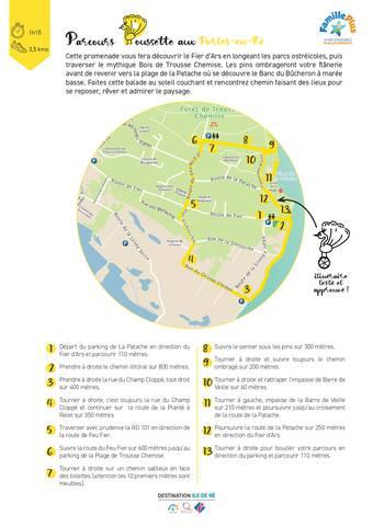 Parcours poussette aux Portes-en-Ré