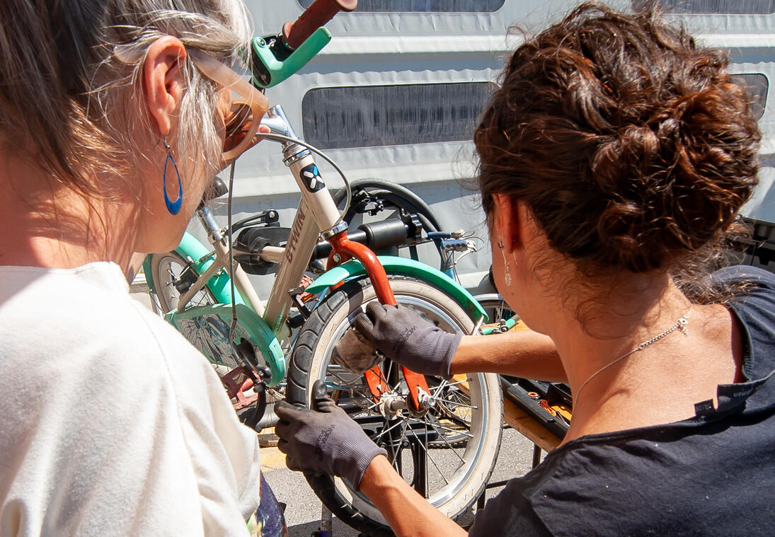 Atelier " apprendre à réparer son vélo soi-même" Apt_Apt