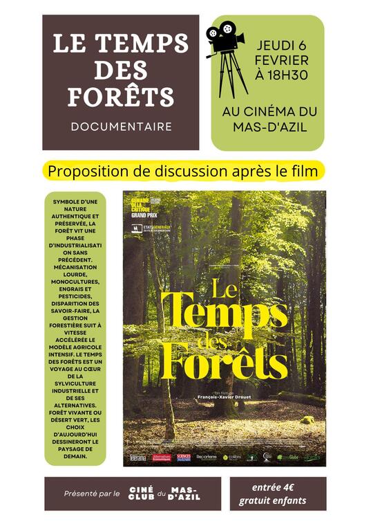 Ciné-club : Le temps des forêts_Le Mas-d'Azil