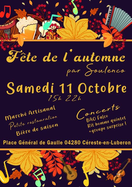 Fête  de l'automne_Céreste