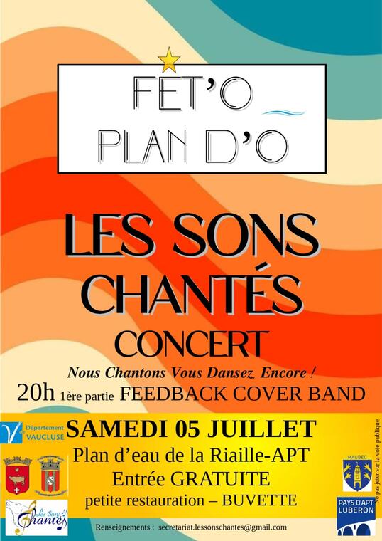 Affiche du concert du 05 juillet 2025
