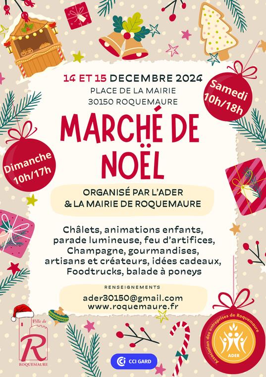 Marché de Noël de l’ADER_Roquemaure