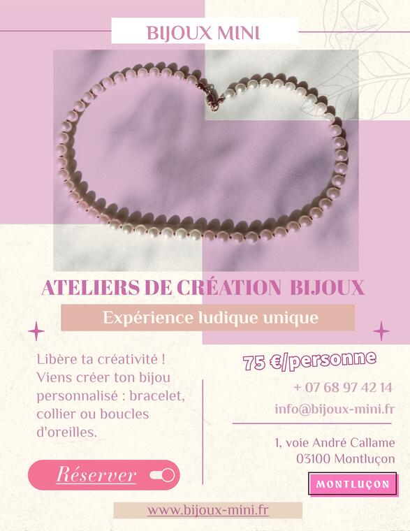 Atelier de création de bijoux_Montluçon