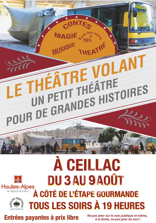 Le théâtre volant : CAFE CANTANTE_Ceillac