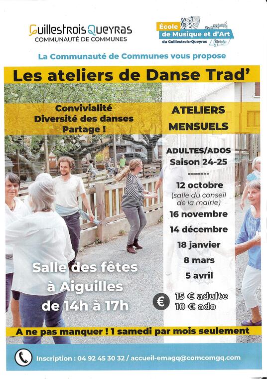 Ateliers de danse trad'