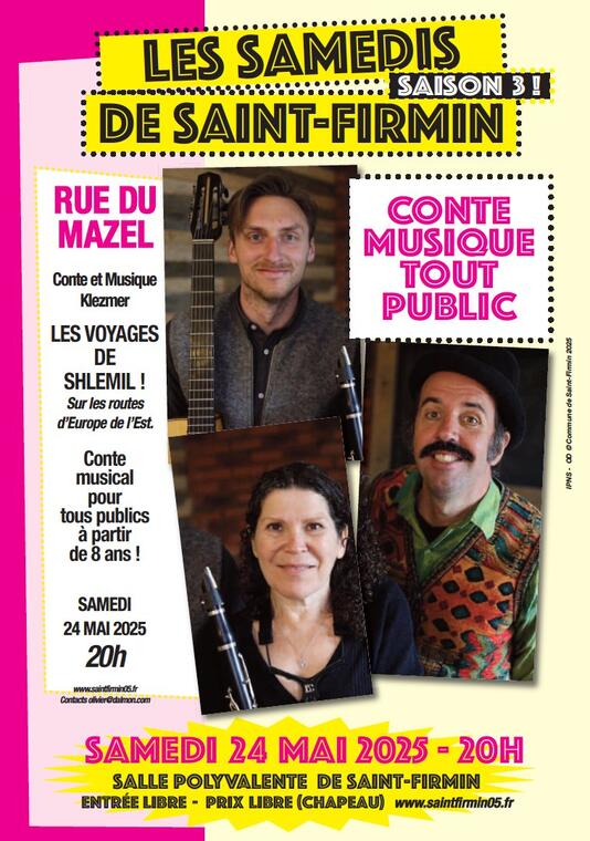 Les samedis de St Firmin - Les Voyages de Shlemil