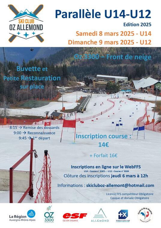 Compétition de Slalom Parallèle_Oz-en-Oisans