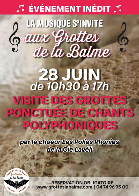 Chants polyphoniques aux Grottes de la Balme