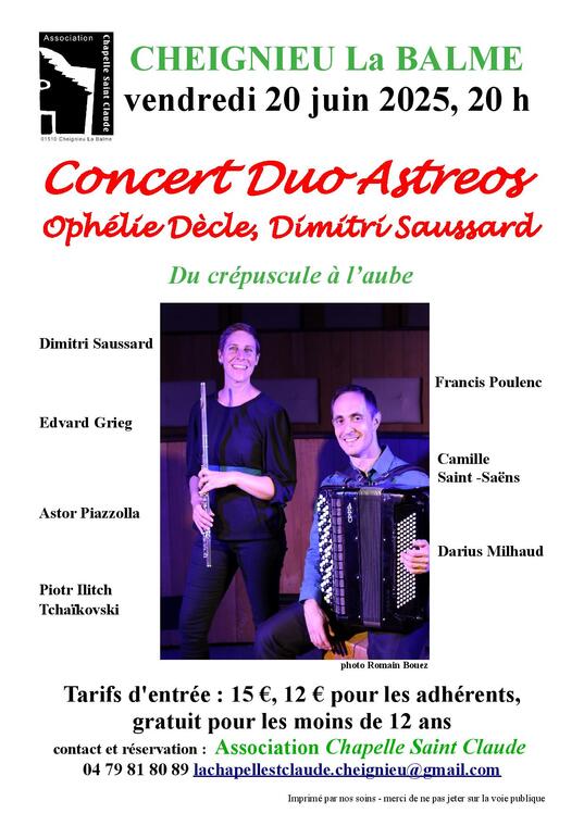Concert Duo Astreos_Cheignieu-la-Balme