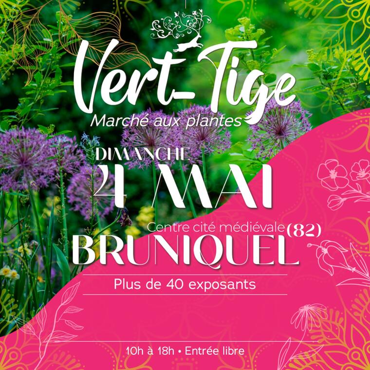 Vert-Tige, marché aux plantes_Bruniquel