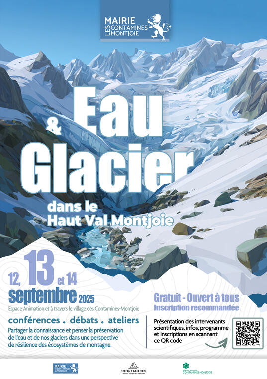 Conférence et rencontre "Eau et glaciers dans le Val Montjoie"_Les Contamines-Montjoie