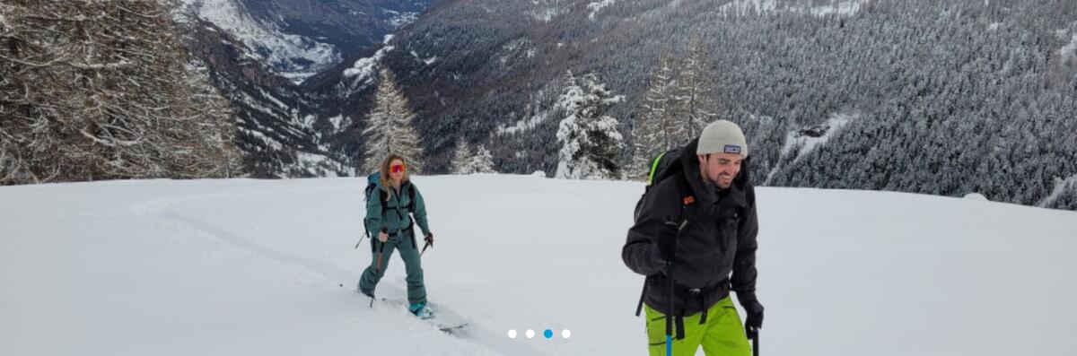 Initiation au ski de randonnée avec l'ESI_Puy-Saint-Vincent